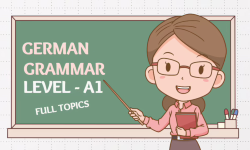 Learn German Grammar – A1 – FREE